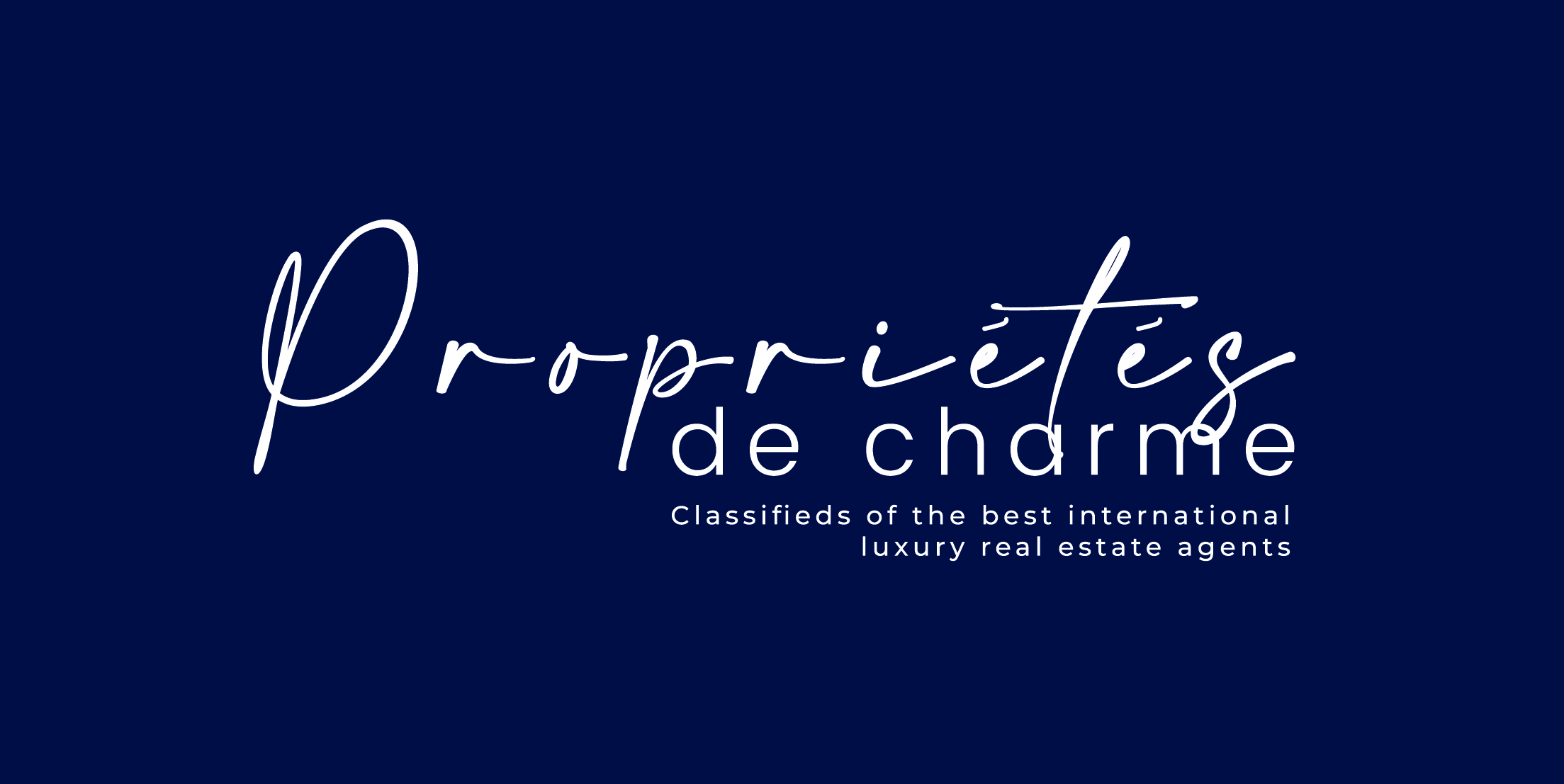 Propriétés de Charme wwwproprietesdecharmecom -Annonces vente de biens immobiliers de luxe et prestige - Annonces de professionnels et de propriétaires France et International