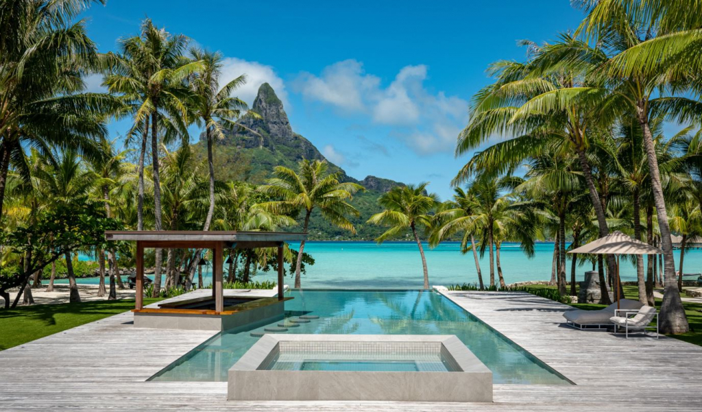 Unique Luxury Villa for Sale on Bora Bora Island with Stunning Sea View